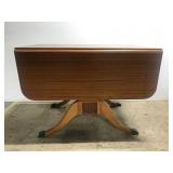 Duncan Phyfe style drop leaf dining table
