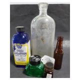 Small vintage bottle collection