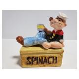 Vintage Popeye and spinach box