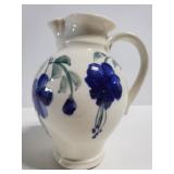 Decorative ceramic pitcher