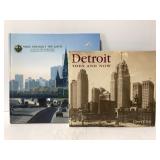 Two Detroit city coffee table books