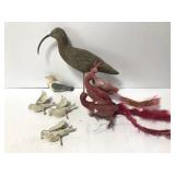 Assorted birds for crafting