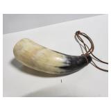 Black powder horn
