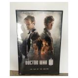 Doctor Who framed television poster