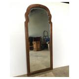 Knob Creek solid wood framed wall mirror