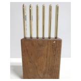 Vintage knife set