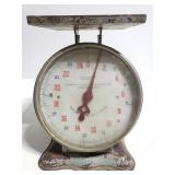 Old vintage food scale