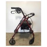 Drive lightweight walker w/ hand brakes