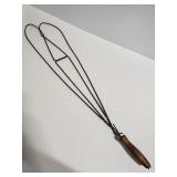 Primitive antique wire rug beater