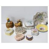 Trinket boxes & small dishes collection