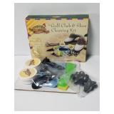 Golf club & shoe cleaning kit