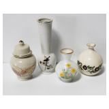 Small vases & urn collection