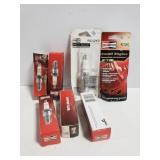 Seven spark plugs