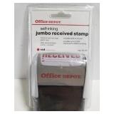 New jumbo received stamp