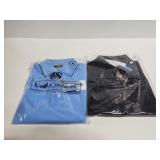 Two cool comfort Medium collar shirts-new