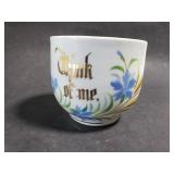 "Think of me" ceramic cup