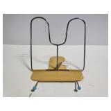 Vintage metal book stand