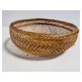 Hand woven basket