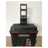 Large Craftsman toolbox tote on wheels