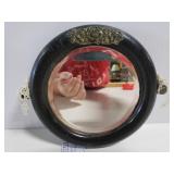 Small round mirror