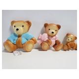 Three bears wall hangers