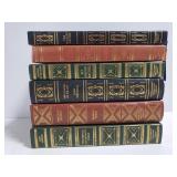 Collection of six classic library books