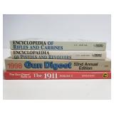 Four books on guns and firearms