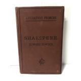 Vintage Shakespere literature school book primer