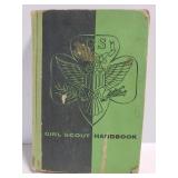 Vintage 1955 girl scout handbook