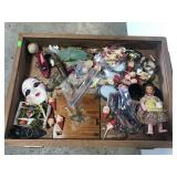 Display box full of vintage treasures