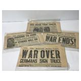 Small Detroit News newspaper collection