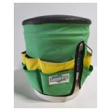 Gardening bucket with caddy