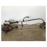 Two used gas lawn trimmer weed whips