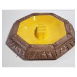 Large vintage ceramic ashtray