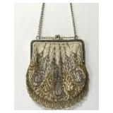 Regale beaded fringe evening purse