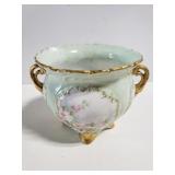Antique signed Victorian style flower pot
