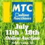 MTC July 11th - 18th Online Auction