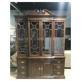 Pennsylvania House tall breakfront china cabinet