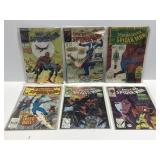 Vintage Spiderman comic book collection
