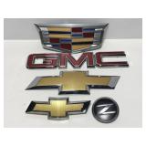Various automobile car emblems