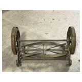 Old fashioned reel lawn mower head- no handle