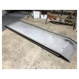 Aluminum 9+ foot ramp