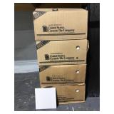 Four boxes of ceramic tile