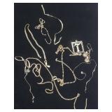 Salvaged gold chains & charms - all stamped