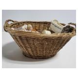Basket of knick knacks