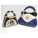 Two Davids Cookies purse cookie jars