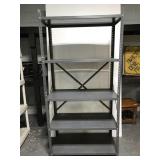 Metal storage rack shelving unit