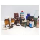 Old medicine bottles