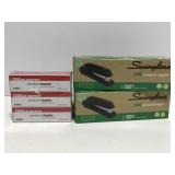 Two eco friendly Swingline staplers & staples