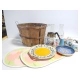 Collection of assorted vintage kitchen items